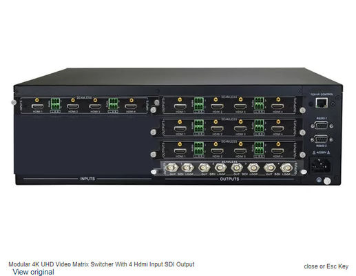 Wysokiej wydajności HDMI Matrix Switcher - Wielokrotne wejścia/wyjścia dla płynnego i bezproblemowego działania