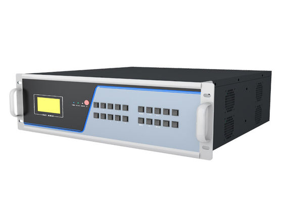 3840x2160 60hz I kompatybilność w dół Zaawansowana FPGA 88 Portów 3.5 U Fiber KVM Matrix