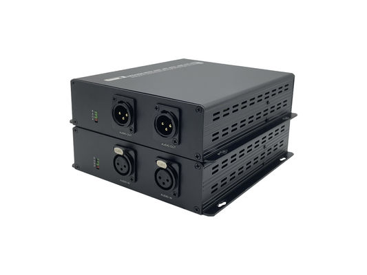 8-kanałowy 6-kanałowy światłowodowy przedłużacz audio w obudowie 1U