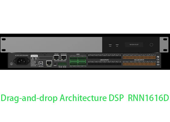 Dante DSP Matrix Procesor Audio DSP Procesor 16x16 DSP Mixer Architektura przeciągania