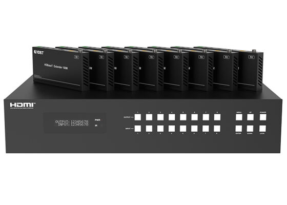 VINCAN 8x8 HDBaseT HDMI Matrix Switcher z wideo 4K60 4:4:4 i PoC do profesjonalnych instalacji AV