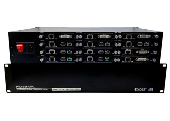 Zestaw przedłużacza Digital Link 4k Pro Hdbaset Rozdzielacz przez obsługę Cat5e / Cat6