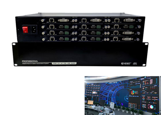 12-portowy przedłużacz nadajnika HDBT Konwerter Hdbaset na Hdmi 4k