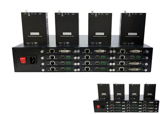 Złącze żeńskie nadajnika HDMI 4K HDBaseT z 12 portami
