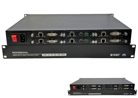 Przedłużacz / rozdzielacz 1080p UHD 1x6 HDMI HDBaseT 195 stóp + odbiorniki