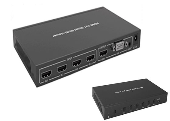 Full 1080P 3D 4k 60hz 4x1 Quad Hdmi Multiviewer z bezproblemową funkcją przełącznika