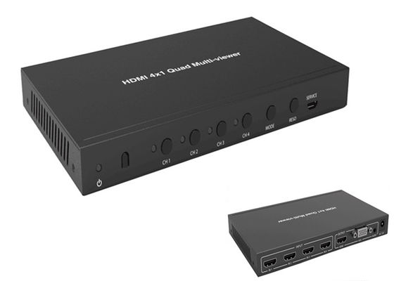 Full 1080P 3D 4k 60hz 4x1 Quad Hdmi Multiviewer z bezproblemową funkcją przełącznika