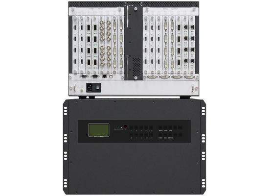 96 kanałów Wprowadzenie i wyjście sterownik ściany wideo 3x3 Rgb / Yuv444 / Yuv422 / Yuv420