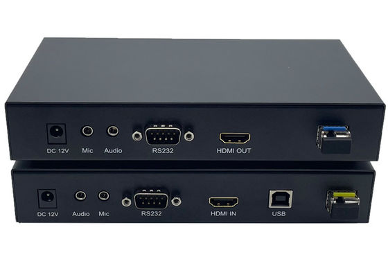 10 km HDMI 1.4 Kvm Usb Fiber Optic Extender