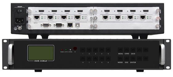 AC100-240v Zasilanie Wielotelewizyjny sterownik wyświetlacza HDMI / VGA / Av / Ypbpr / USB