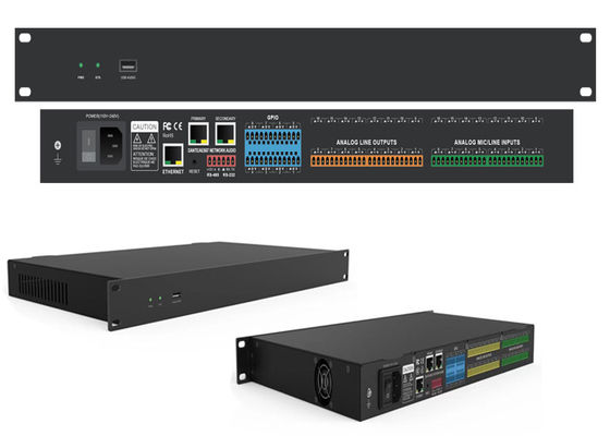 1.2ms Niskie opóźnienie Dante Audio Controller 24 Bit