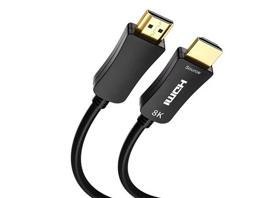 Kabel HDMI ultra szybkiego światłowodowego 4K/8K Video, 3D, HDR Support