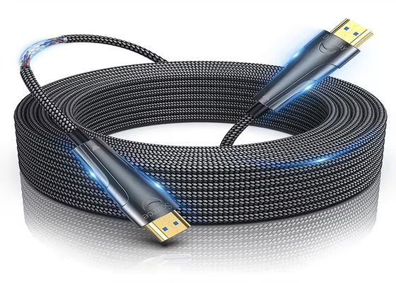 "Ultra-High-Speed HDMI Fiber Optic Cable 4K/8K Transmission, Zero Latency"