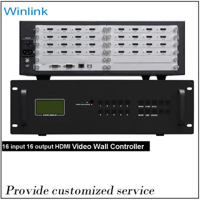 Dostosowywalny kontroler ściany wideo HDMI zrewolucjonizuje ekran