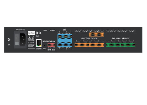 Ethernet Dante Audio Controller 8 X XLR/TRS Combo Jacks And ADI SHARC 21489 Procesor