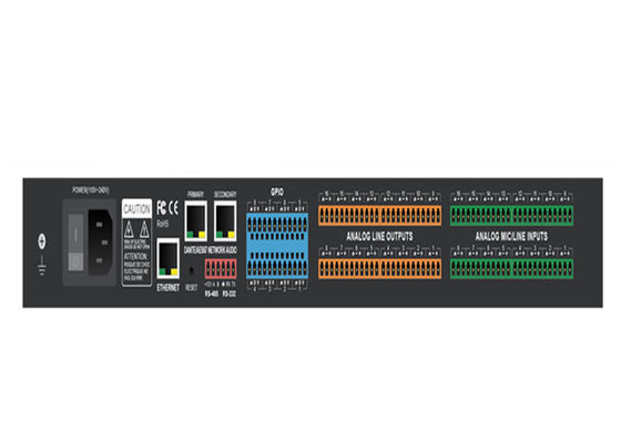 Zakres dynamiczny 100dB Dante Audio Controller 7.9 X 5.9 X 2.2 W kompatybilności z systemem Windows/Mac