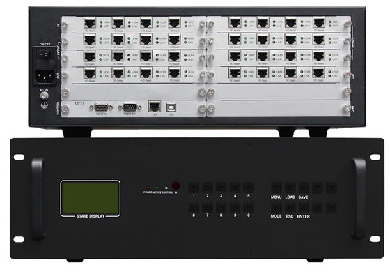 8K60 Video 16 In 16 Out Wysokiej Jakości Procesor wideo 1x4 2X2 3X2 Video Wall Controller