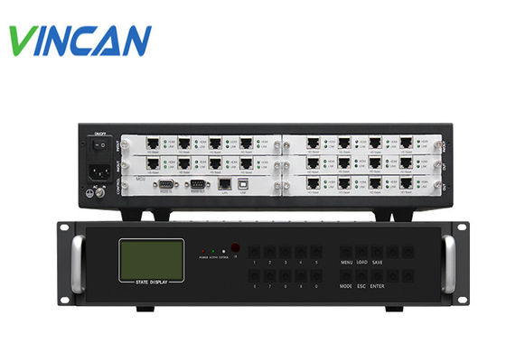 3.5mm Analogiczny port wyjścia audio Modularny sterownik ściany wideo Wsparcie podwójne zasilanie