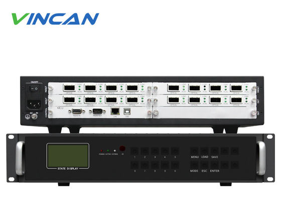 2x2 2x4 Modułowy sterownik ściany wideo sygnałowy dla wyświetlacza LCD Port wyjściowy HDMI