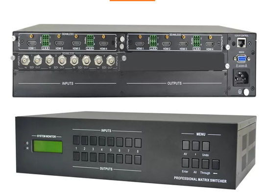 4K 30Hz Video HDMI Matrix 4x4, HDMI Matrix Switcher Splitter 4 w 4 wyjście EDID