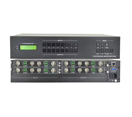 OEM ODM Video Matrix Switcher do rozdzielczości wyjściowej do 4Kx2k 60Hz