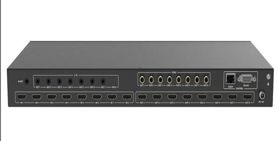 OEM ODM Video Matrix Switcher do rozdzielczości wyjściowej do 4Kx2k 60Hz