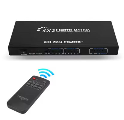 Wysokiej rozdzielczości HDMI Matrix Switcher HDCP2.2 Wsparcie i 4Kx2k 60Hz