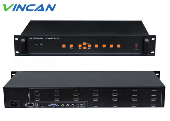 1920x1080 rozdzielczość ekranu LCD Video Wall Controller 3x3 4x4