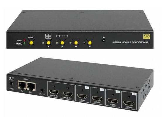 Wieloekranowy sterownik ściany wideo HDMI - elastyczny układ i wsparcie konfiguracji