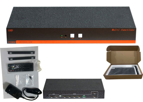Serial Port D-type Connector HDMI Video Wall Controller 2x1 Wall Modes Wsparcie ODM