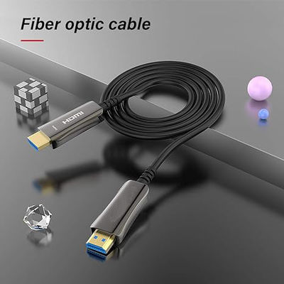 Wysokiej jakości kabel HDMI z włókna optycznego dla rozdzielczości Ultra HD do 4K