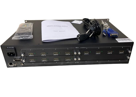 8 w 4 HDMI Matrix Switcher Efektywne zarządzanie wieloma urządzeniami