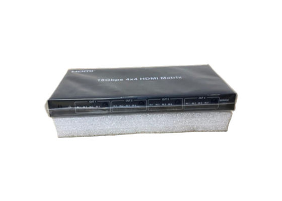 4X4 HDMI Matrix Switcher z wieloma opcjami sterowania i wyjściami 4K