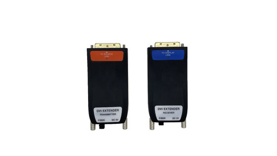 Pro-Grade DVI Fiber Extender Signal Lossless Over 2KM Distance z rozdzielczością HDMI 4K30HZ