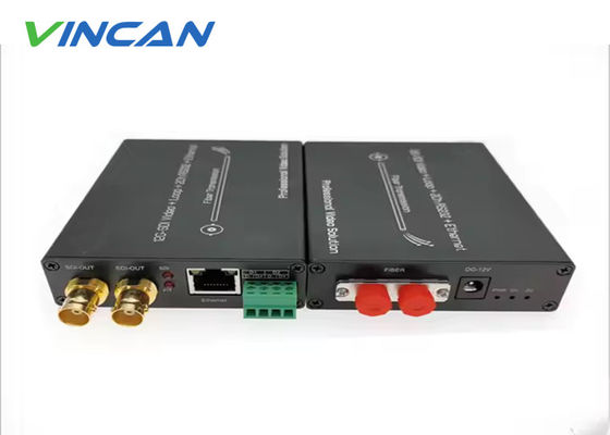 12G SDI Niewykompresowany 4K Video Fiber Extender