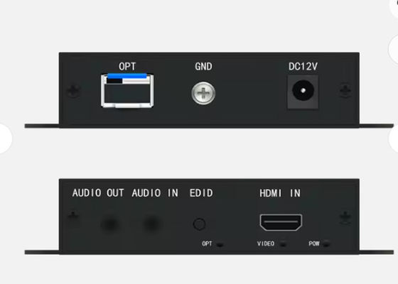 Niewykompresowany 20km HD HDMI Włóknooptyczny Rozszerzacz 1920x1200@60Hz Plug And Play