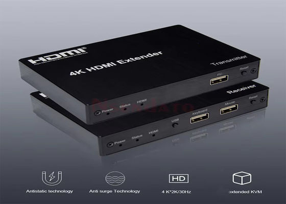 150M 4K 30Hz HDMI KVM USB Port HDBaseT Extender poprzez Cat 5e/Cat6