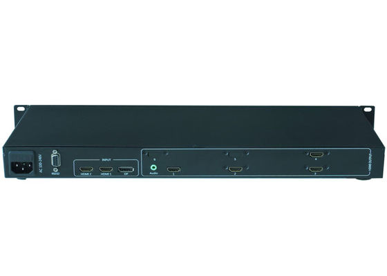 1 wejście 4 wyjście Nieprawidłowy sterownik ściany wideo z interfejsami HDMI1 HDMI2 i DP
