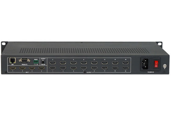 HDMI TV Video Wall Controller 4x4 4k z 4 wejściami 16 wyjściami