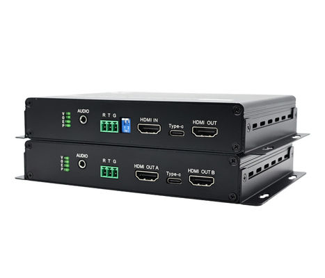 4K HDMI Optical Extender Over Fiber 60Hz HDMI 2.0b& 10KM Interfejs LC