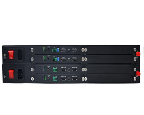10km 4K 60Hz HDMI Extender przez światłowód bez strat, bez opóźnienia