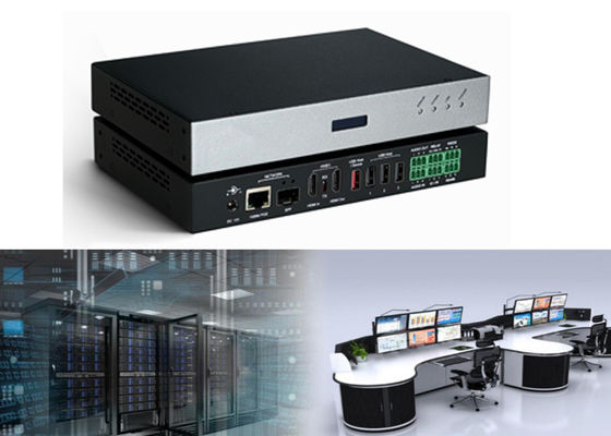 H.264 H.265 2K i 4K IP KVM HDBaseT Encoder Av Over Ip Encoder Dekoder