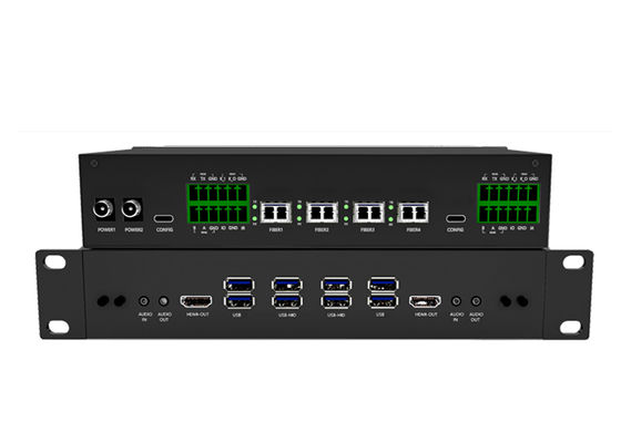 System Współpracy Agenta Non-IP FMK Optical Fiber Kvm Extender Światłowodowy