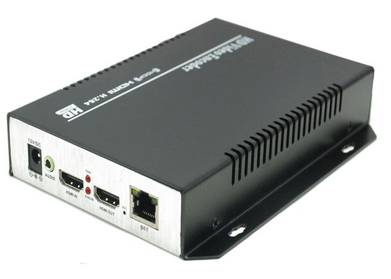 Wysokoprofilowy enkoder HDMI H.264 z konfiguracją sieciową HDMI Loop Out