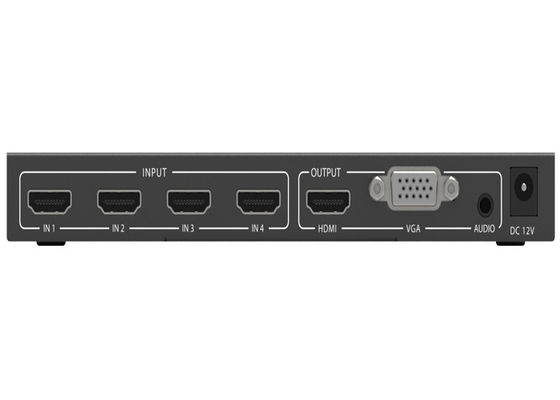 HDMI Quad 4x1 Multiviewer maksymalna rozdzielczość wideo 1920 × 1080 P 60 Hz