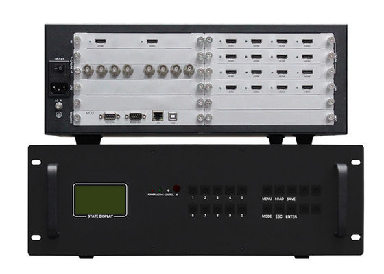 Obudowa 3.5U 4k Matrix Video Wall Processor 16-kanałowy 1080P Wyjście HDMI