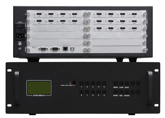 HDMI 1920*1200 60HZ Procesor ściany wideo 8 kanałów wejścia 12 kanałów wyjścia