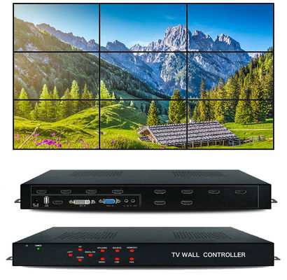 Multi Format najlepszy hdmi 3x3 2x3 LCD Video TV Kontroler ścienny Procesor ściany wideo HDMI