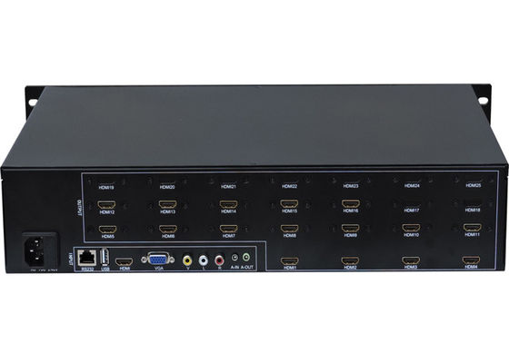 Wyświetlacz LCD Kontroler ściany wideo 3D 4x4 1 w 16 wyjście HDMI