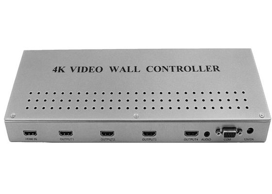 1 wejście 4 wyjścia HDMI 1.4 4k Procesor ściany wideo Rozdzielczość 3840X2160